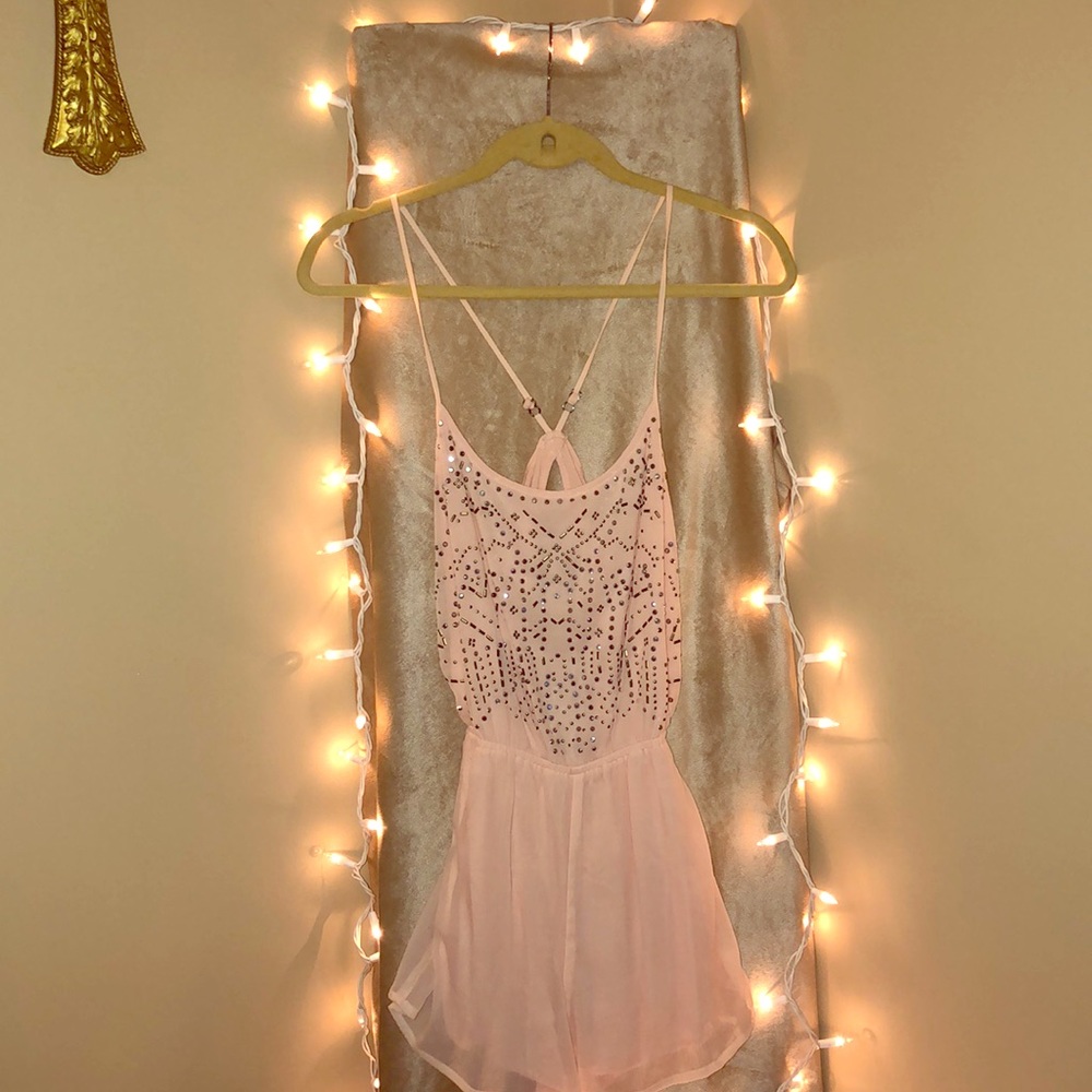 Embellished Romper
